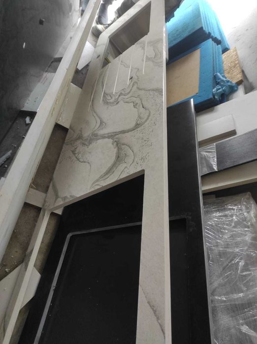 Revestimento de parede e tampo em Dekton