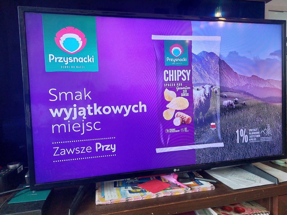 TV LG 43 cale  ze smartem