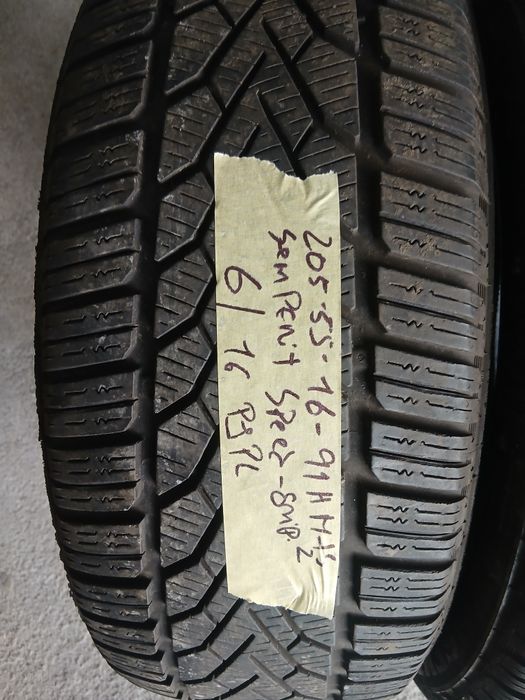 4 Pneus 205/55R16 seminovos