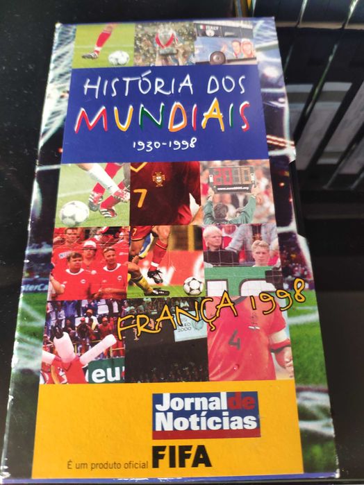 História dos mundiais - 8 VHS -