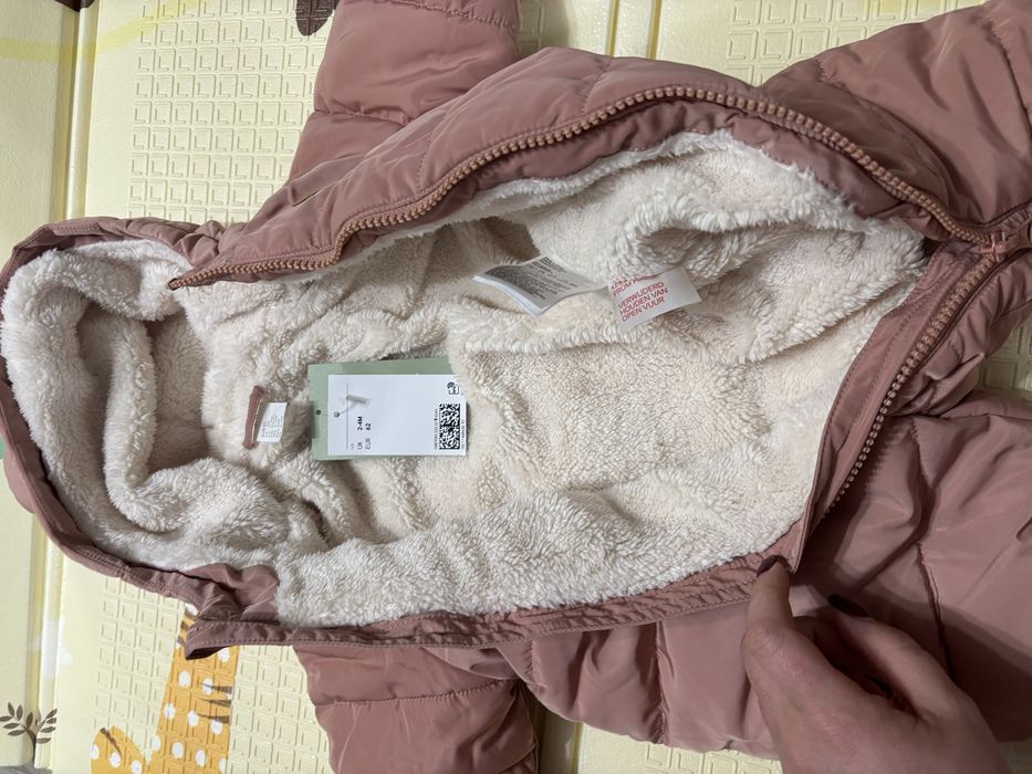 Зимовий комбінезон H&M 62см 2-4 міс НОВИЙ