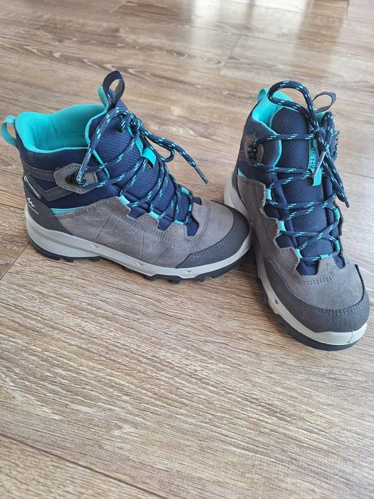 Buty górskie trapery trekkingowe Quechua Decathlon rozm.33 waterproof
