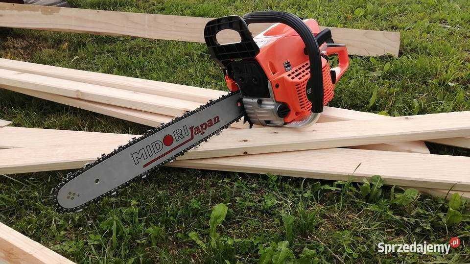 Piła spalinowa Midori 3,9 kM + gwarancja + prowadnica 18 cali