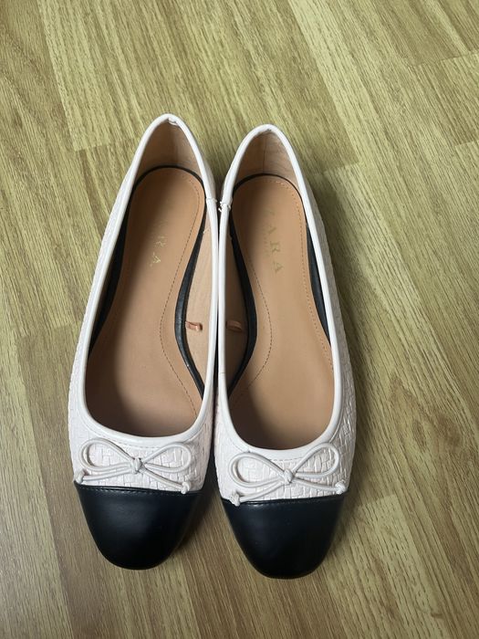 Балетки 37р, але підходять на 36р , нові, збоку полоска від клею.