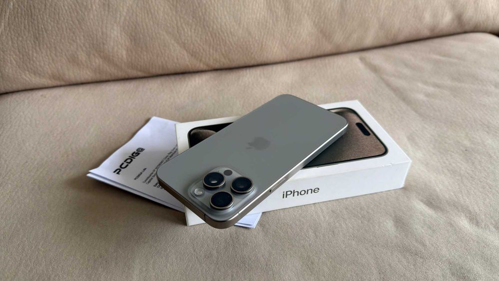 Vendo troco iPhone 15 Pro Max 256Gb Natural C/Fatura e Garantia Apple