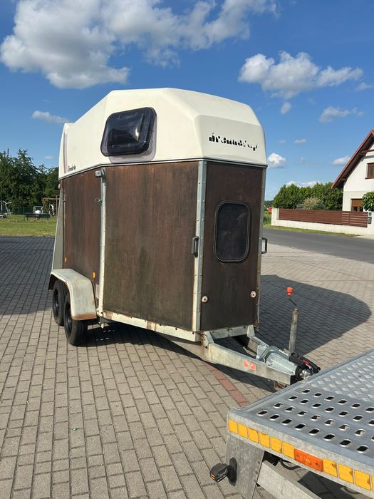 Przyczepa dla koni dmc 1500kg zarejestrowana w PL