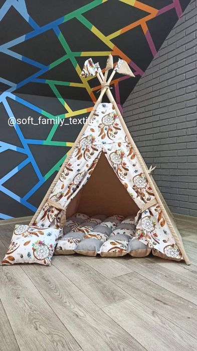 Вігвам, вигвам, дитяча палатка, детская палатка