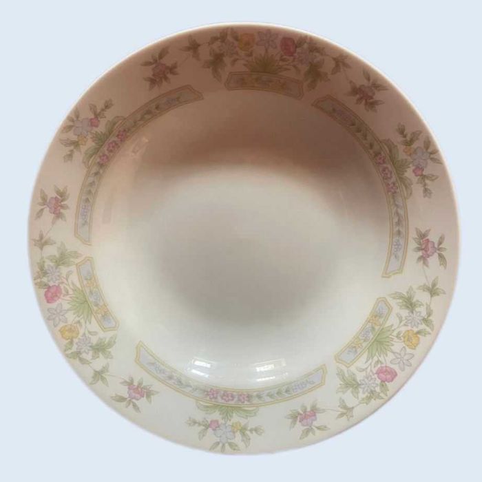 Royal Orchid Floral Pattern Dinner Plate – Thailand - Stoneware
