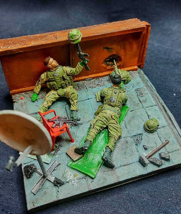 Диорама в масштабе 1:35 " Дьявол Рамади"