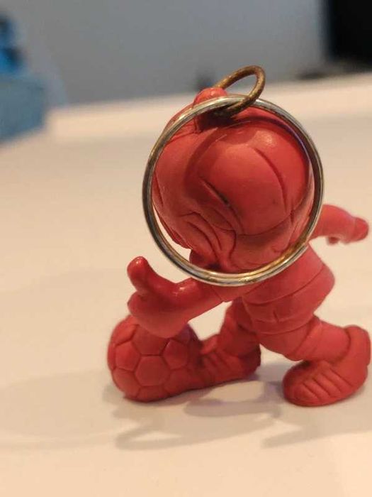 Sport Billy figura mascote de futebol porta chaves.