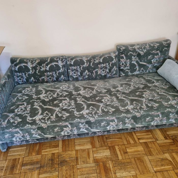 meble tapicerowane sofa 2 szt i  łóżko