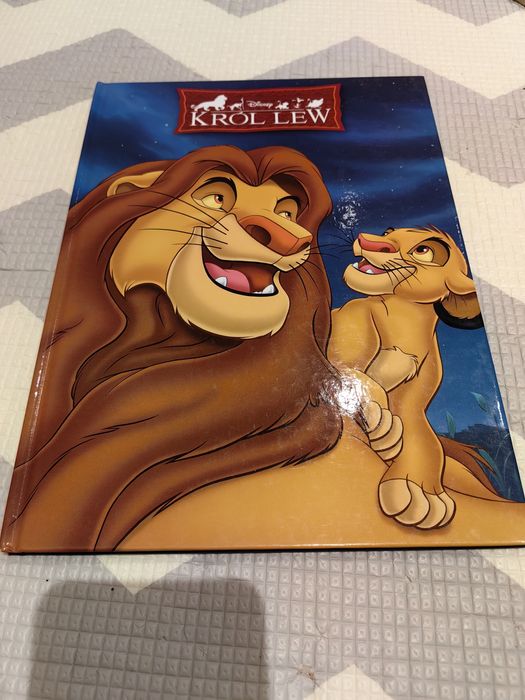 Disney król lew książka