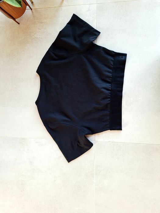 Crop top t-shirt Bumpro sportowy treningowy