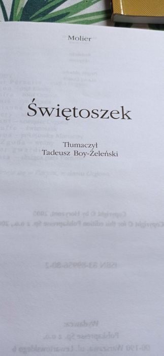Świętoszek Moliera