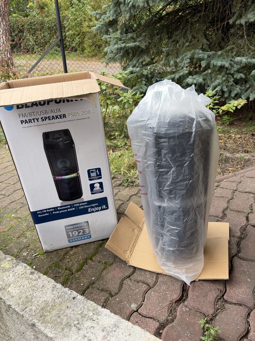 Głośnik przenośny Blaupunkt PS05.2DB jak nowy