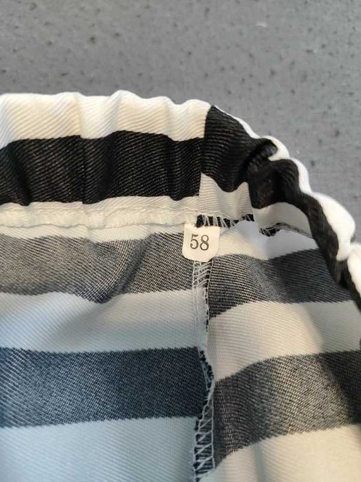 Więzień strój przebranie z czapka 58 3/4 xl