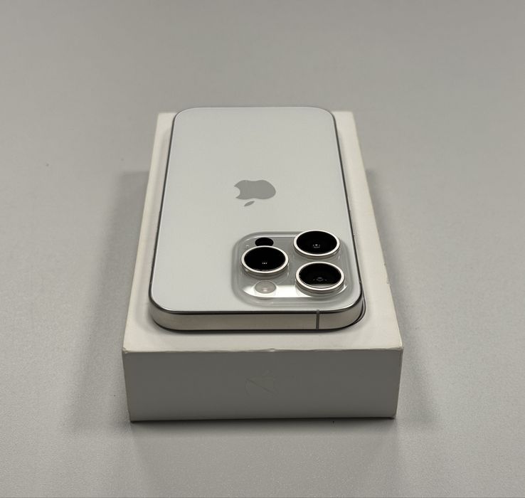 iPhone 15 Pro White Titanium 128GB | 87% kondycji