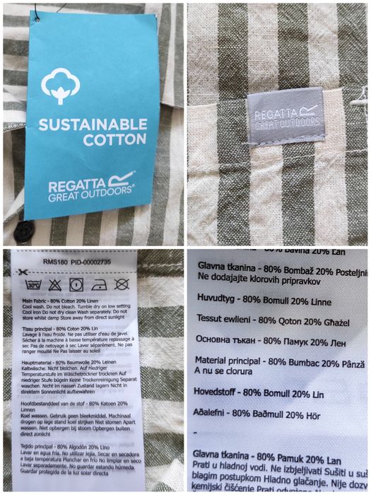 L Regatta оригінальна чоловіча сорочка, рубашка