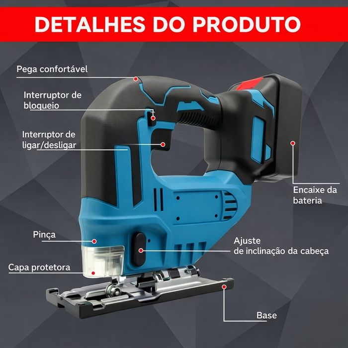 Serra Tico Tico a Bateria