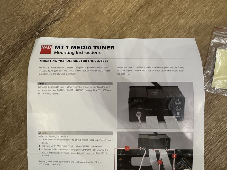 NAD MDC MT1 - Spotify Connect/NAS do C356/C375 BEE