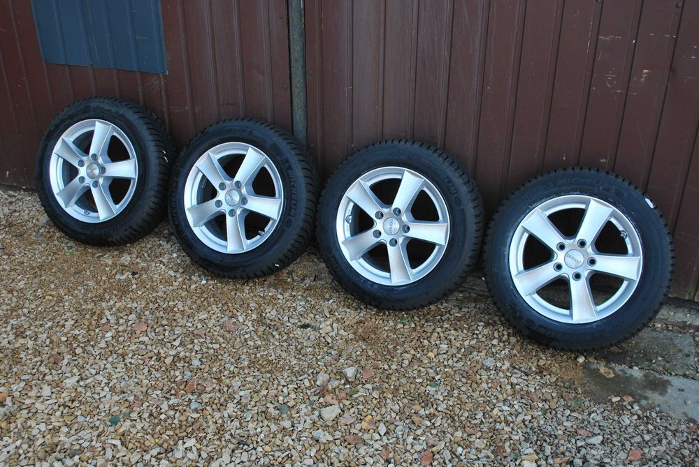 Koła 175/65 R15 5x112 Alufelgi + opony zimowe 4x8.5mm VW Seat Mercedes