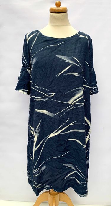 Sukienka Granatowa Mamalicious S 36 Wzory Ciążowa