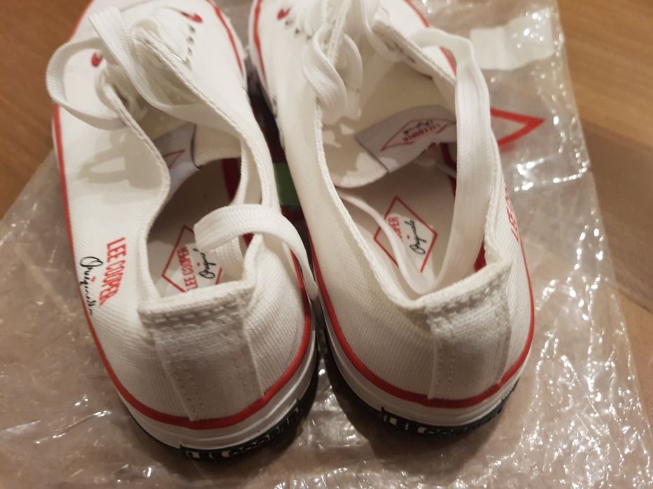 Tenisówki Lee Cooper białe nowe rozm.38
