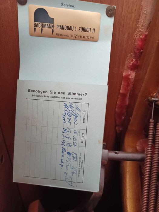 Piano Heine Bachmann - SEC.XX