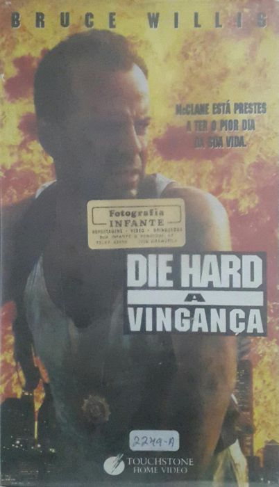 24° Pack de 8 filmes VHS.