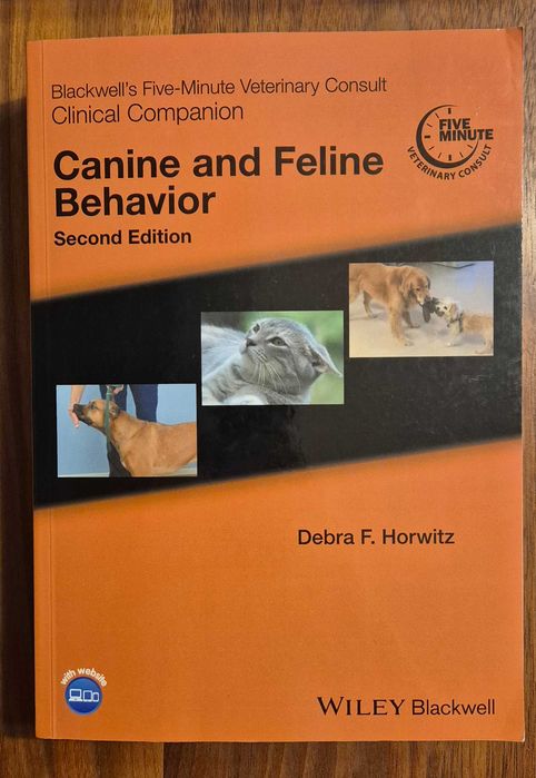 Livro de veterinaria Canine and Feline Behavior 2nd edition