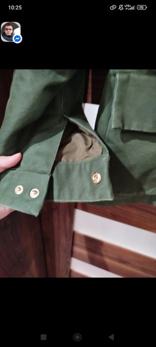 Kurtka lub gruba koszula wojskowa army utility 100% bawełna H&M M 38