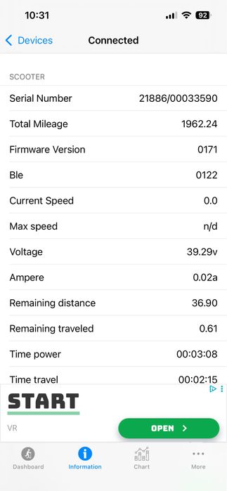 Trotinete elétrica Xiaomi Mi M365 Pro preta