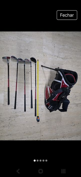 Sacos de golfe usados