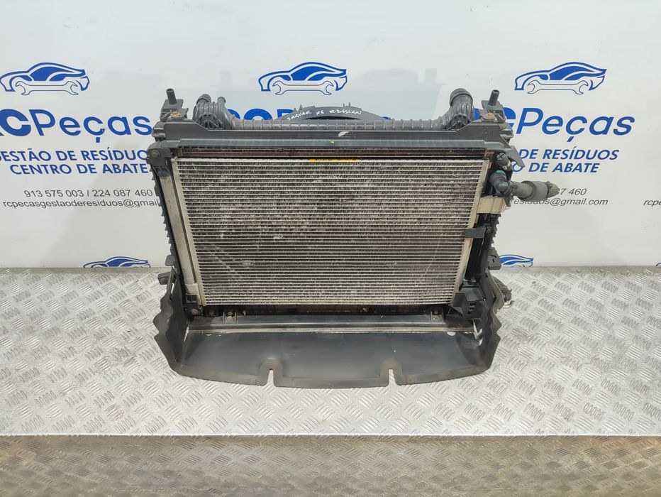 Frente Fibra Diesel Com Radiador Intercooler Termoventilador Jaguar XE