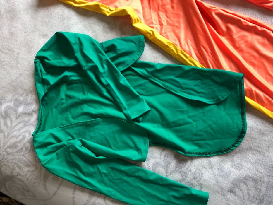 kostium strój żabka przebranie, do tańca rozm. 140