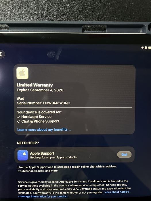 Ipad 10gen como novo com garantia