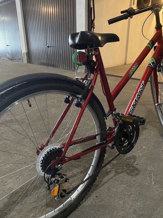 Rower smart czerwony