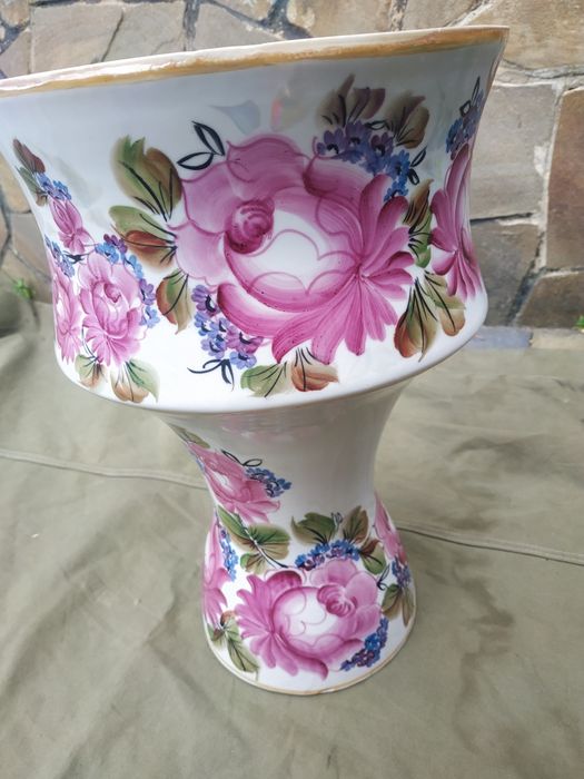 Ваза фарфорова Миргородський технікум СРСР