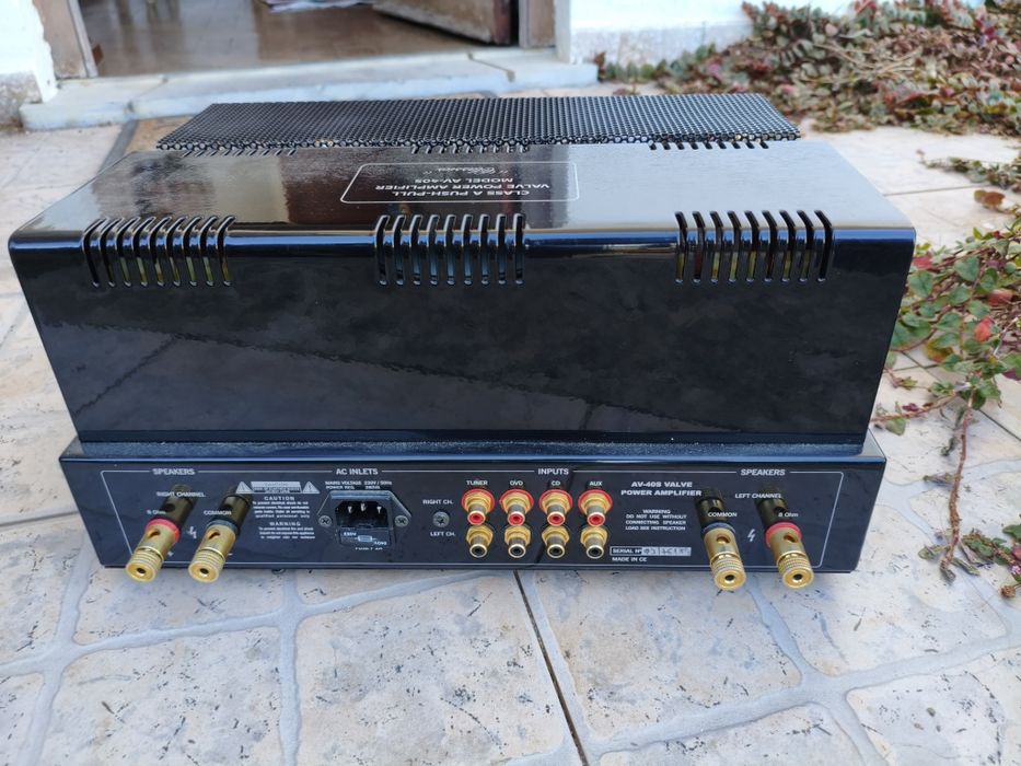 Amplificador a valvulas Classe A Como Novo