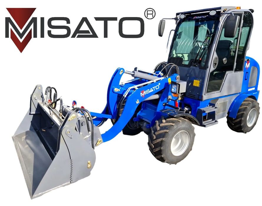 Misato MINI 780  Misato MINI 780 ładowarka 1000kg łyżka 4w1 + widły klimatyzacja