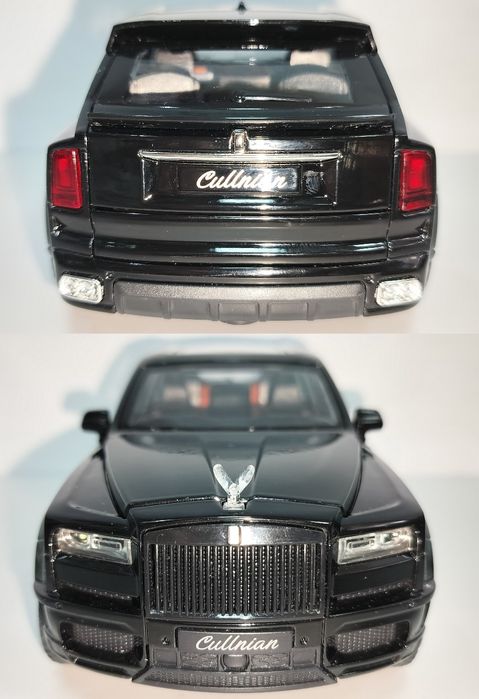 Rolls-Royce CULLINAN модель 1:24 CHE ZHI Метал Звук Свет