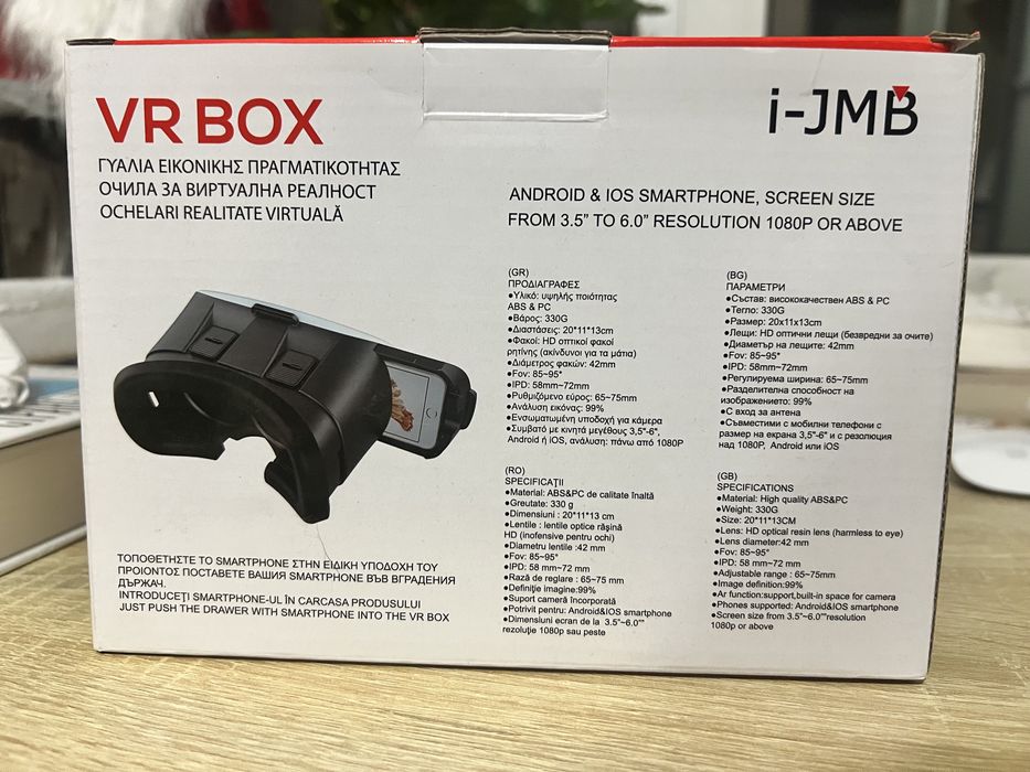 VR Box 3,5-6,0 для android та iOS. Стан новий
