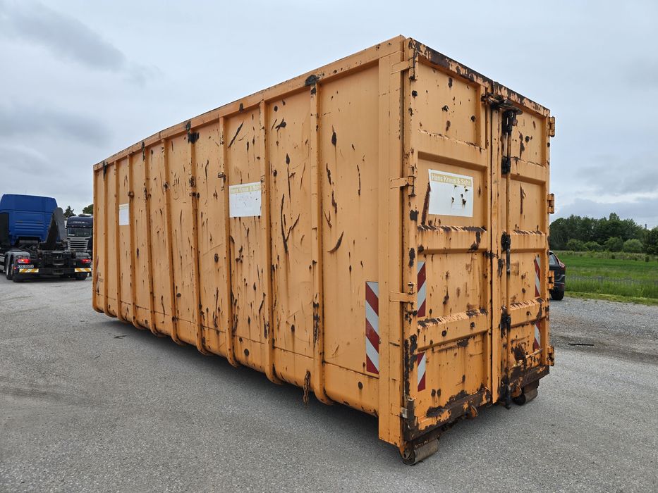 Kontener Stalowy 54 m3 do hakowca 7,7 m trocin złomu śmieci makulatury