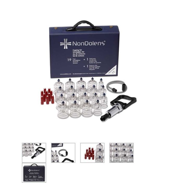 Kit de ventosas para tratamento