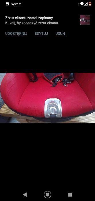 Fotelik samochodowy Sparco 0-18kg
