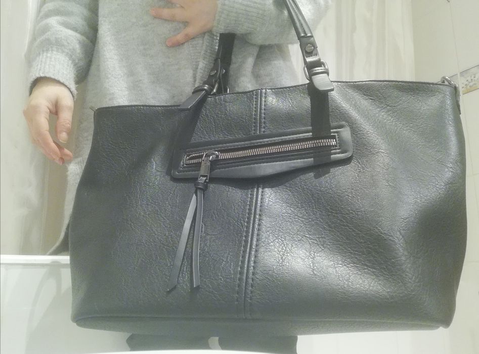 Shopper bag preta