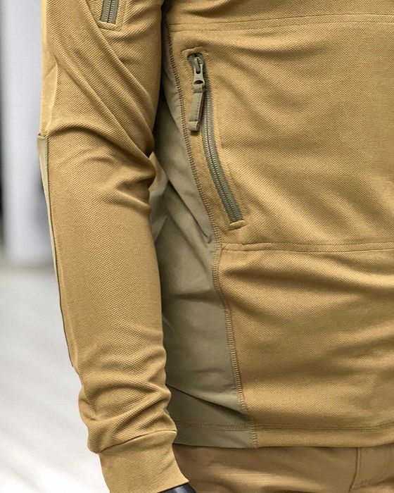 Кофта тактична Helikon Range Hoodie Topcool - Coyote/Adaptive Green