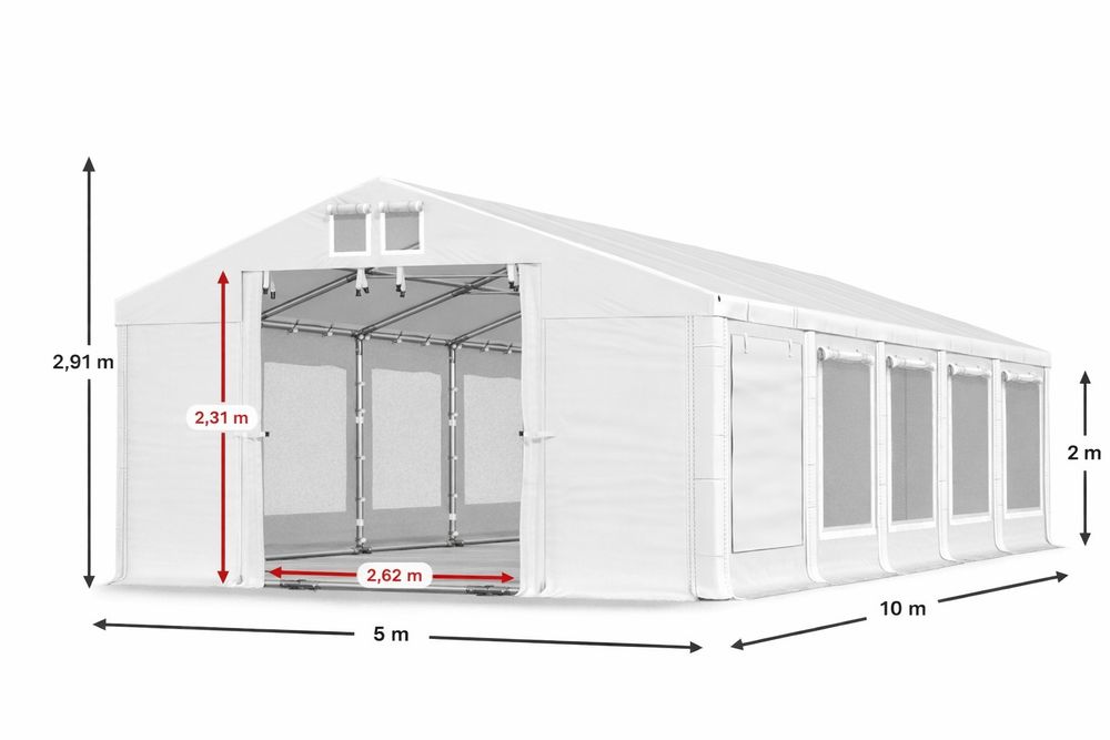 Namiot imprezowy 5x10 m