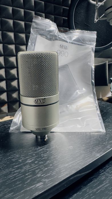 MXL 990 – Mikrofon pojemnościowy | Stan BDB | Domowe studio