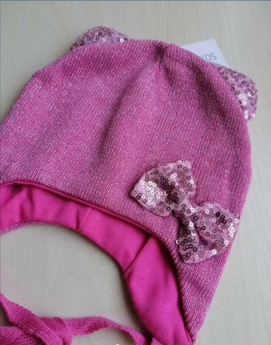 Нова шапка, снуд(хомут), комплект 46-48, 1-2 роки.